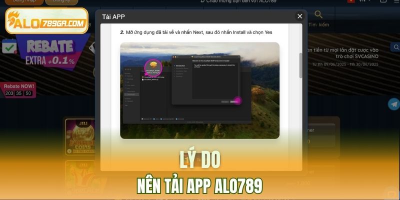 Lý do nên tải app ALO789 thay vì dùng trình duyệt