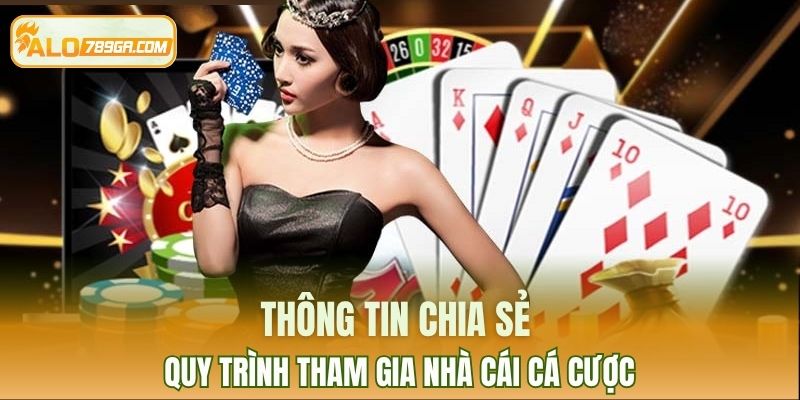 Thông tin chia sẻ quy trình tham gia nhà cái cá cược